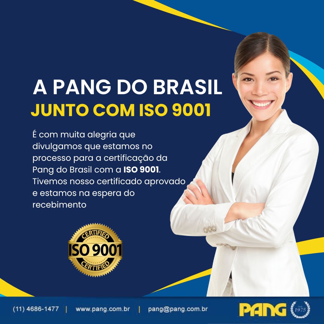 Certificação Iso 9001 - Pang